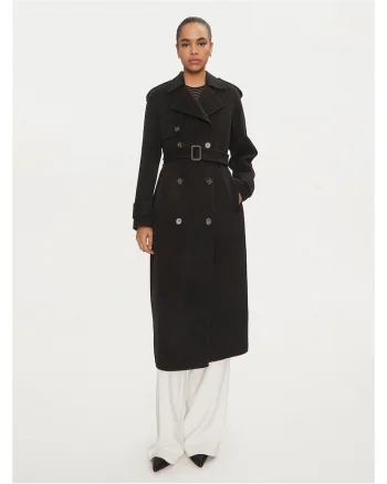 Palton dama  negru, Negru
