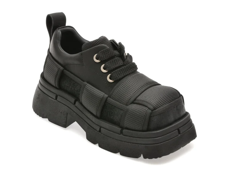 Pantofi sport GRYXX negri, 6882, din piele naturala
