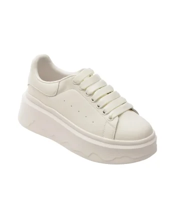 Pantofi sport FLAVIA PASSINI albi, 3F612, din piele naturala
