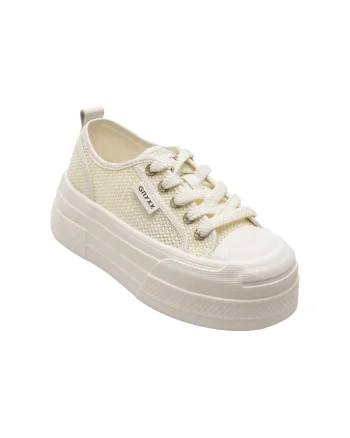 Pantofi sport GRYXX albi, C11928, din material textil