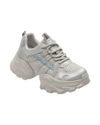 Pantofi sport FLAVIA PASSINI albastri, 2056, din material textil si piele naturala si piele naturala