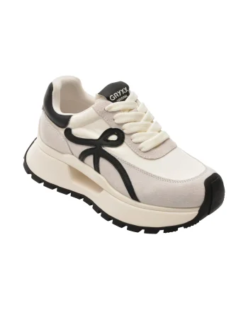 Pantofi sport GRYXX gri, 1006, din material textil si piele naturala