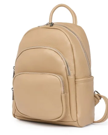 Rucsac din piele naturala Alghero bej