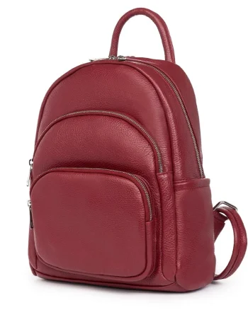 Rucsac din piele naturala Alghero grena