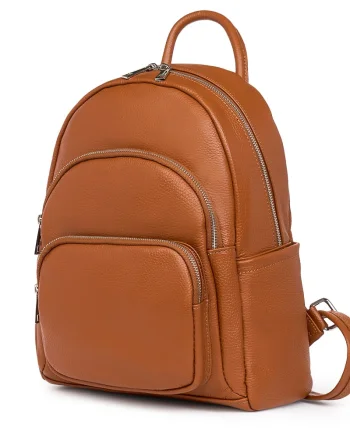 Rucsac din piele naturala Alghero maro
