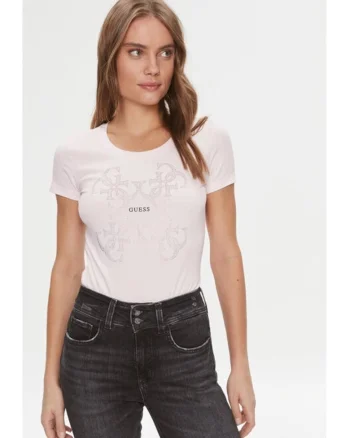 Tricou dama,  397814, Roz, Bumbac,