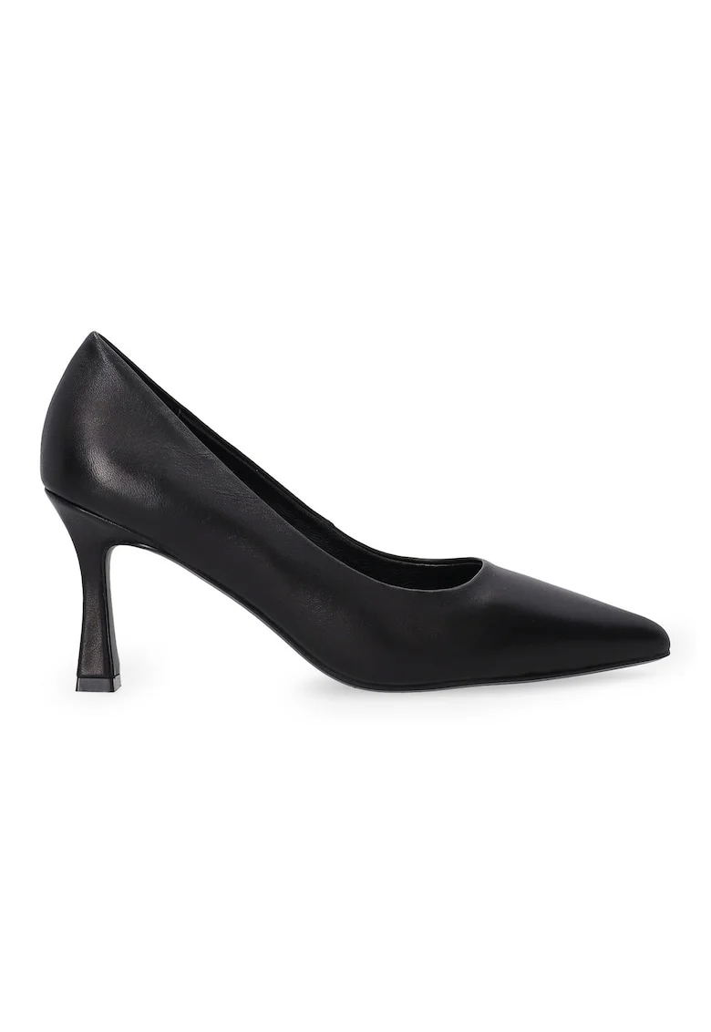Pantofi din piele cu varful ascutit