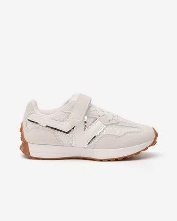 Pantofi sport copii Johnathan albi