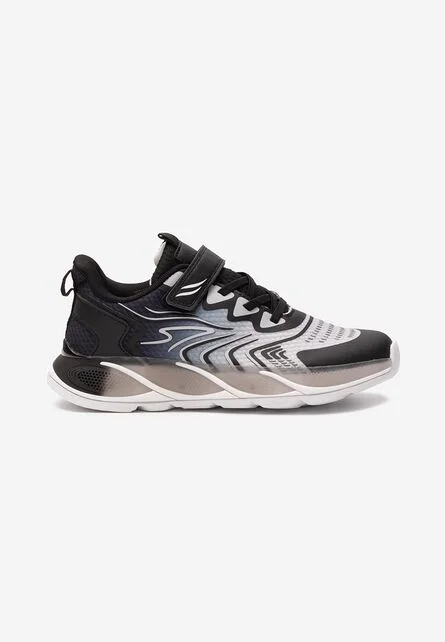 Sneakers baieti Dibbly negri