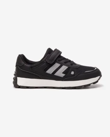 Sneakers baieti Flibble negri