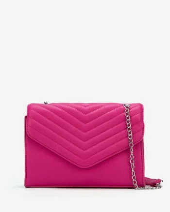Geanta de umar Eliza fucsia