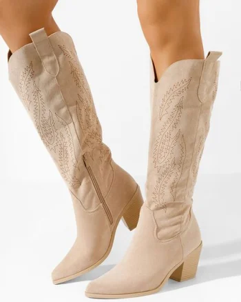 Cizme cowboy dama Raese bej