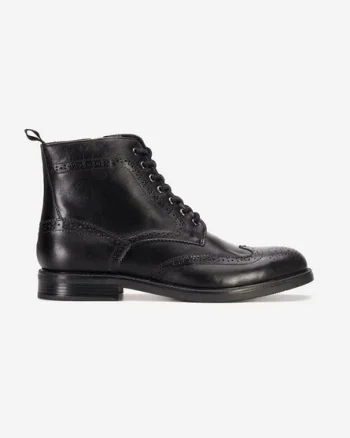 Ghete barbati piele Adovin negre