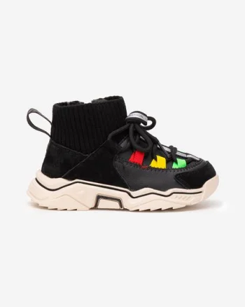 Sneakers baieti Joyan negri