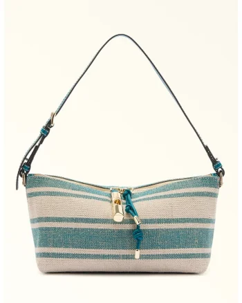 Geanta mini de umar Debby, Bej/Mint