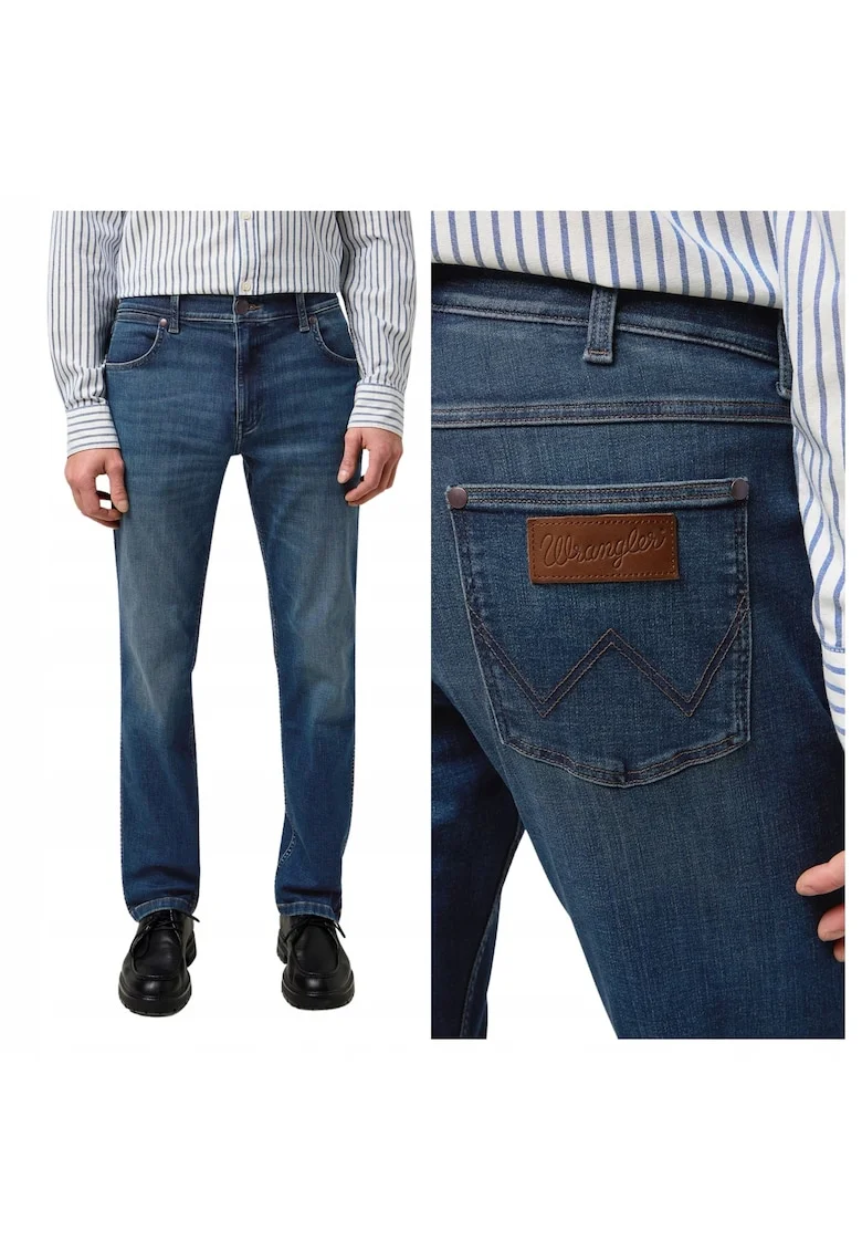 Spodnie Męskie  Greensboro Straight Fit Jeansy Marine Tint