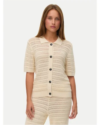 Cardigan dama  bej, Bej
