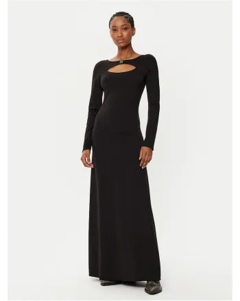 Rochie cocktail,  neagra, poliamida
