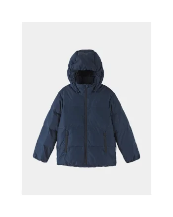 Geaca din puf Unisex Copii,  Poliester, 146 CM, Bleumarin,