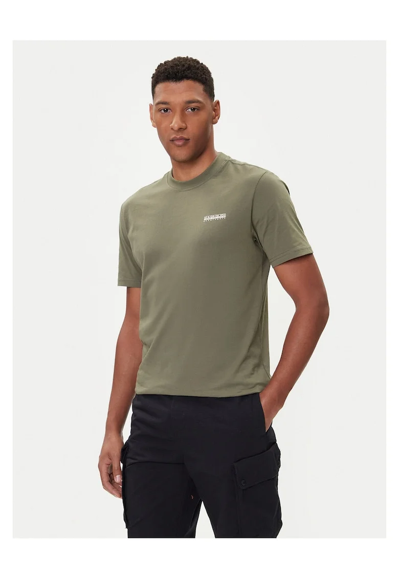 Tricou Barbati,  Verde, Bumbac,