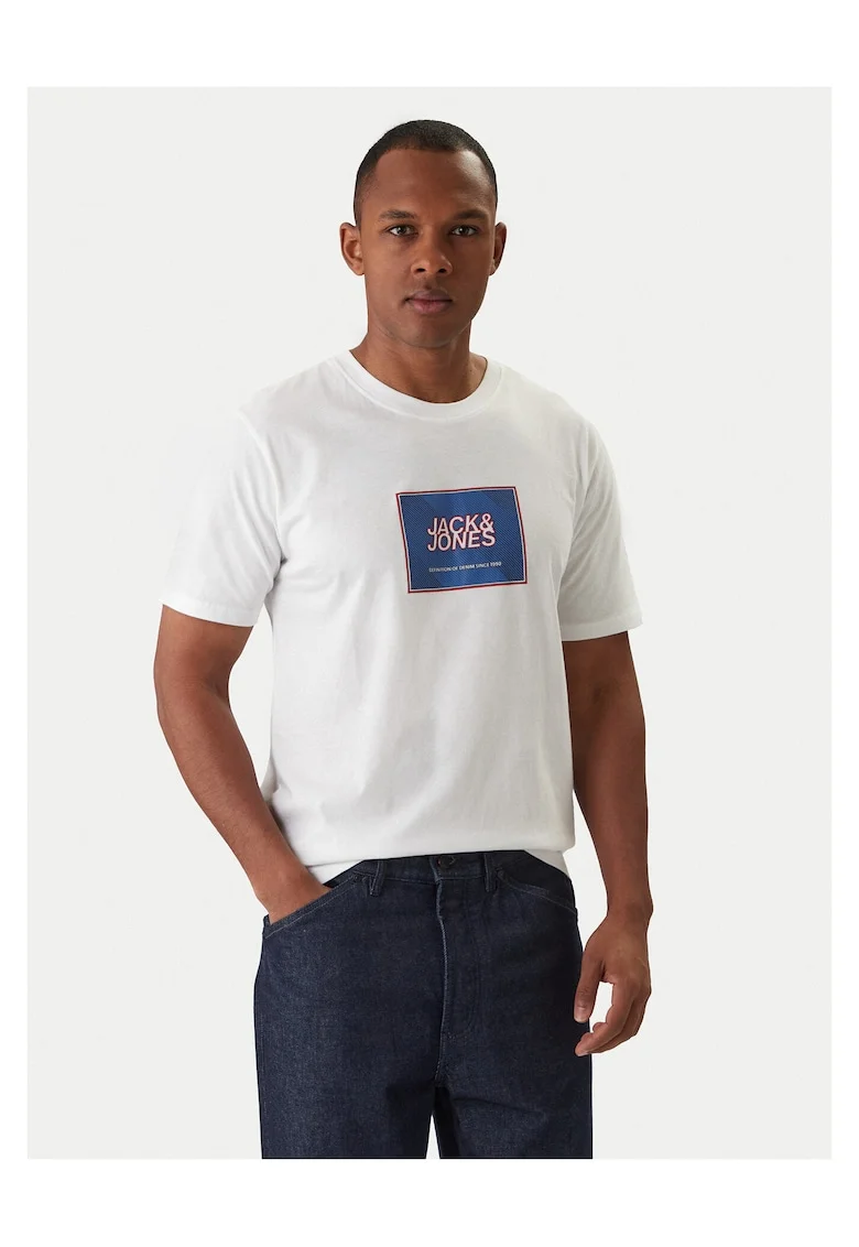Tricou Barbati  Bumbac Organic, Alb