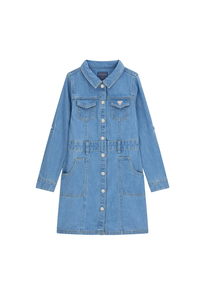 Rochie din denim  pentru fete, Albastru