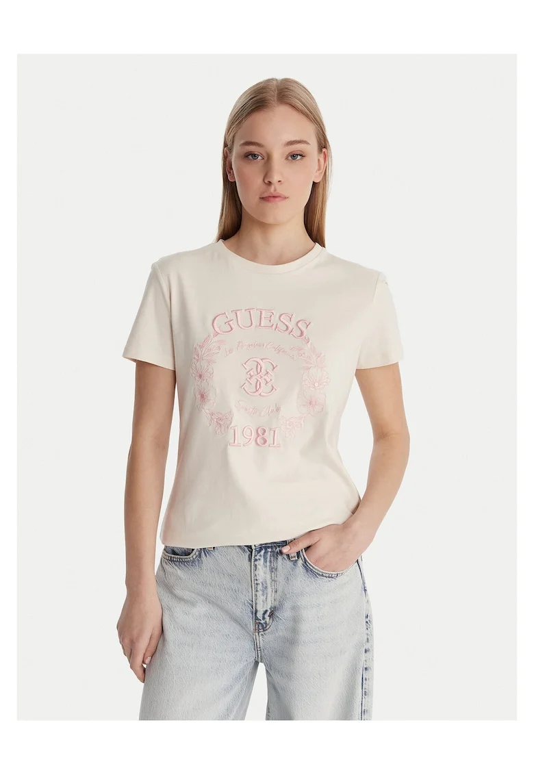 Tricou dama,  Alb, bumbac
