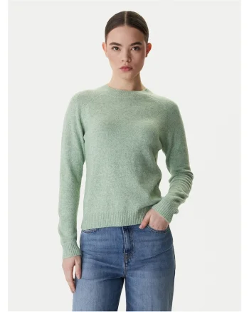 Pulover dama,  verde, poliester/elastan