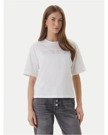 Tricou de dama,  din bumbac organic, alb