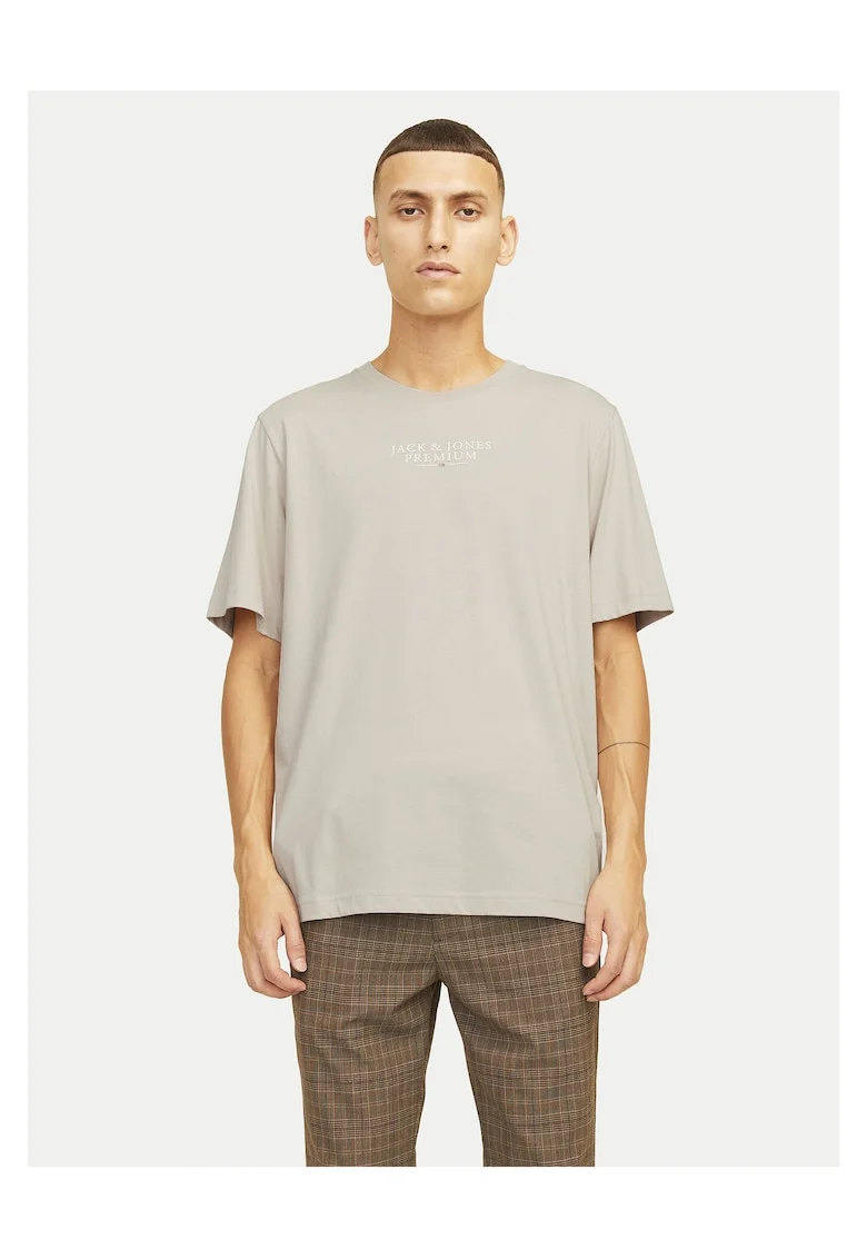 Tricou barbati,  bumbac, bej,
