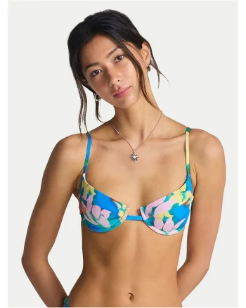 Costum de baie dama,  top bikini, colorat, poliamida