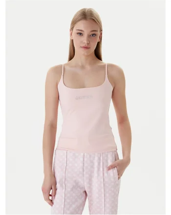 Tricou dama,  bumbac, slim fit, roz,