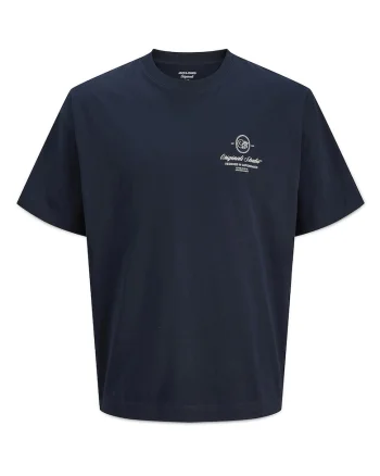 Tricou barbati,  bumbac, bleumarin,