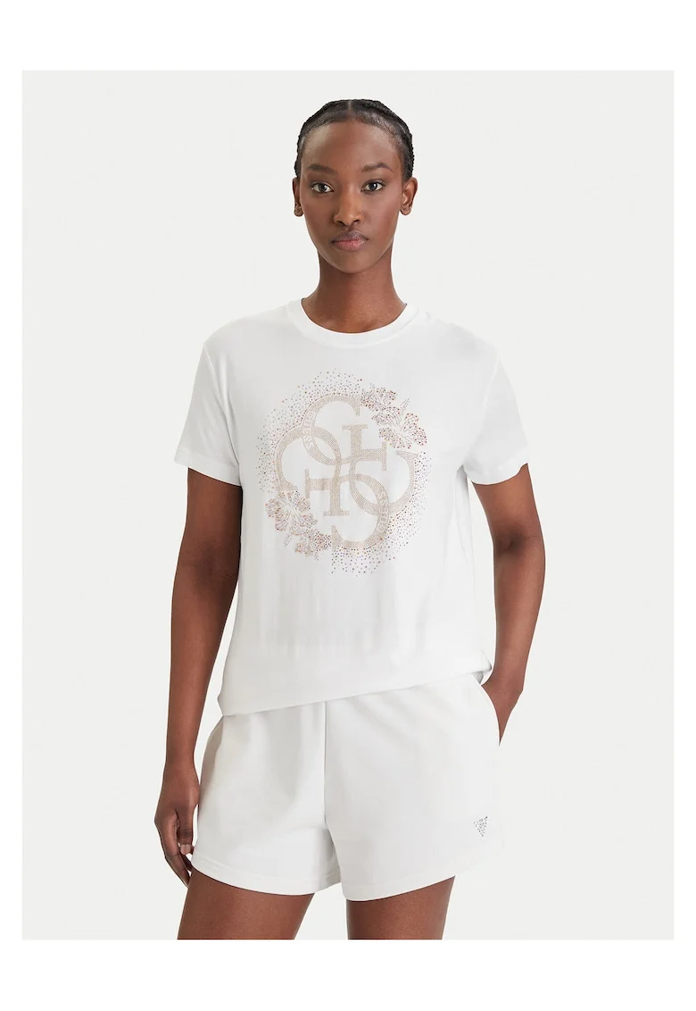 Tricou dama,  Vascoza, Alb