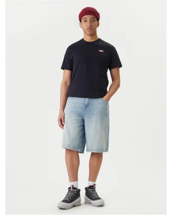 Tricou barbati,  bumbac 100%, bleumarin
