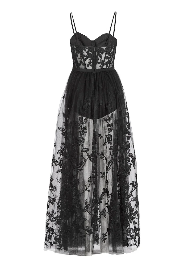 Rochie de seara  neagra, Negru