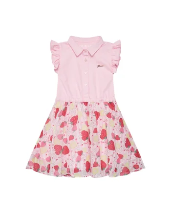 Rochie de zi  pentru fete, Roz