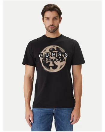 Tricou barbati,  din bumbac negru