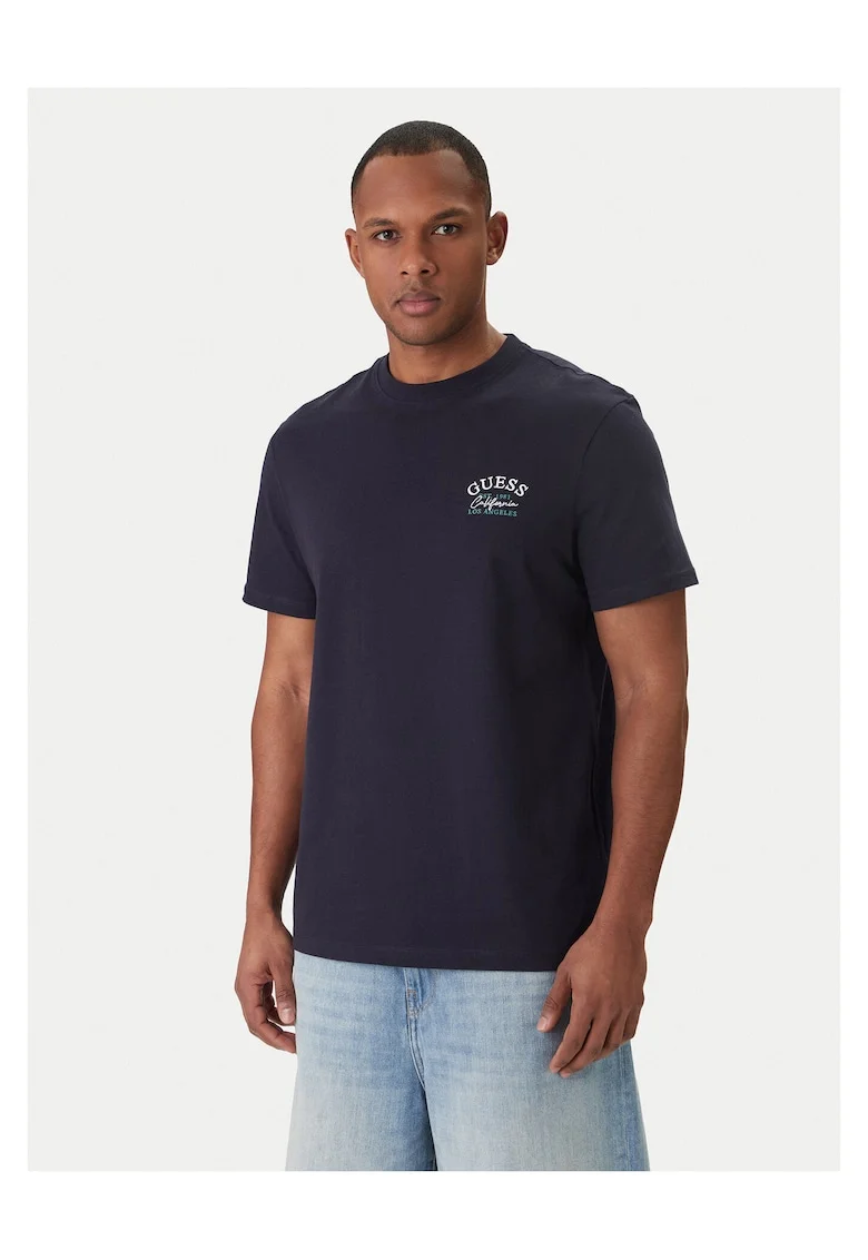 Tricou Barbati,  Bleumarin, bumbac