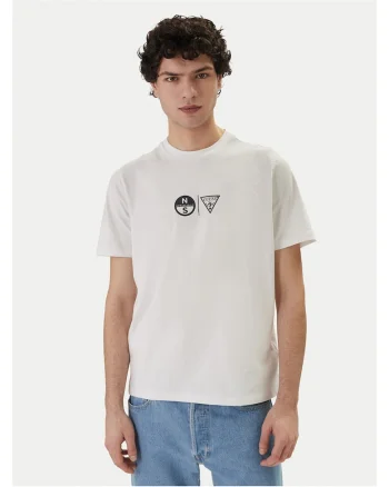 Tricou barbati,  alb, 95% bumbac organic