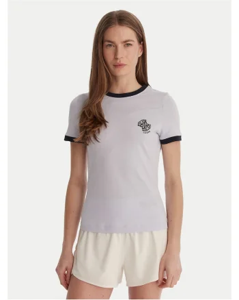 Tricou pentru dama,  bumbac, culoare albastru