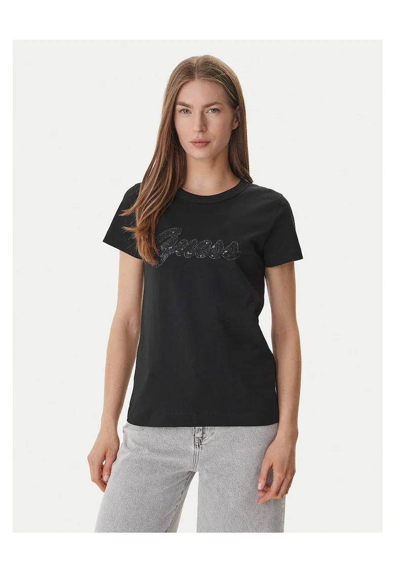 Tricou dama  bumbac, negru
