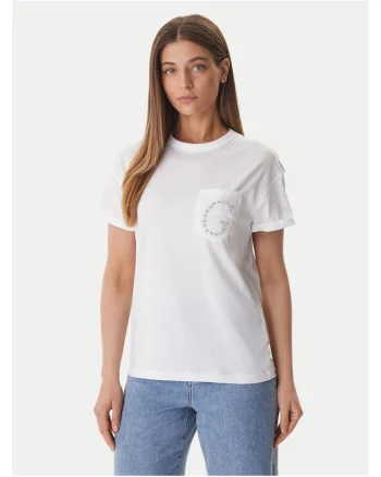 Tricou dama,  Alb, bumbac 100%