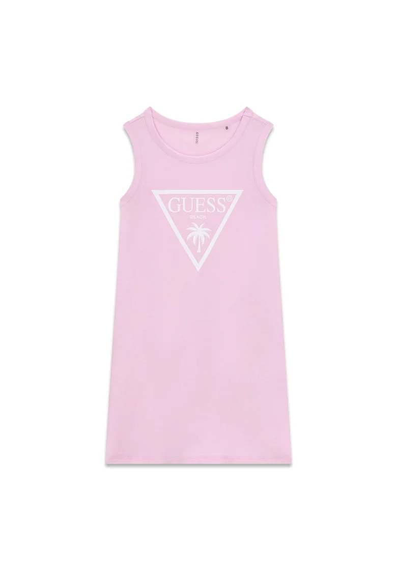 Rochie de zi pentru fete,  bumbac, roz