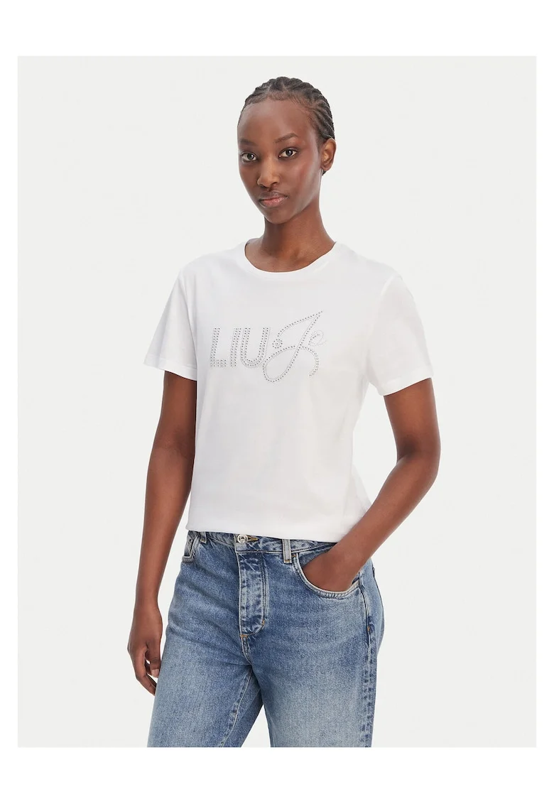 Tricou dama,  bumbac, culoarea alba