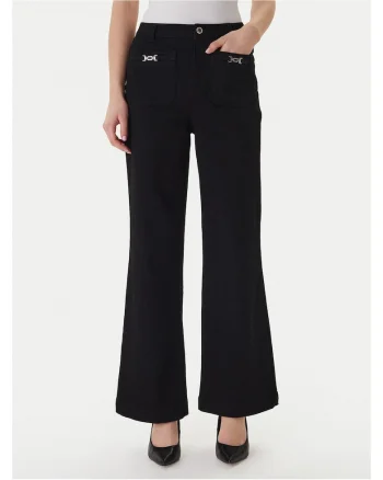 Blugi dama,  negru, 76% bumbac, Negru