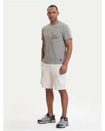 Tricou barbati,  bumbac, bej
