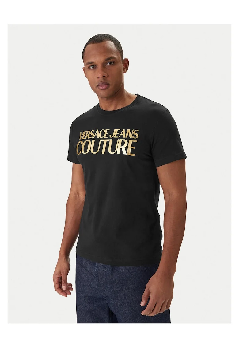 Tricou barbati,  bumbac, negru,
