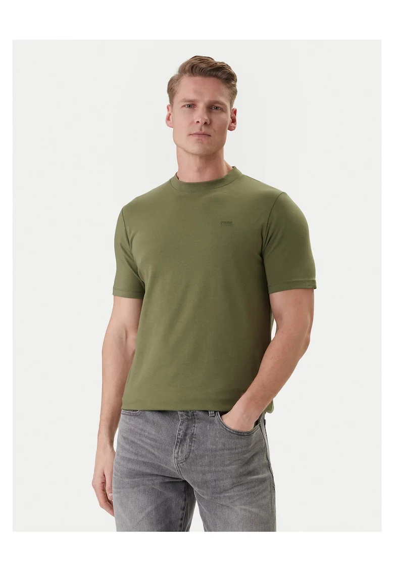 Tricou Barbati,  Verde, bumbac elastan