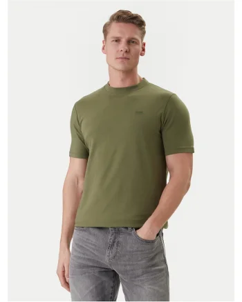 Tricou Barbati,  Verde, bumbac elastan